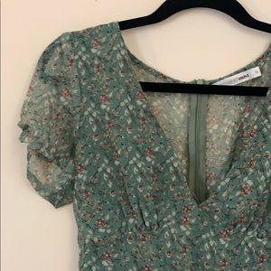 Verge Girl Floral Minidress